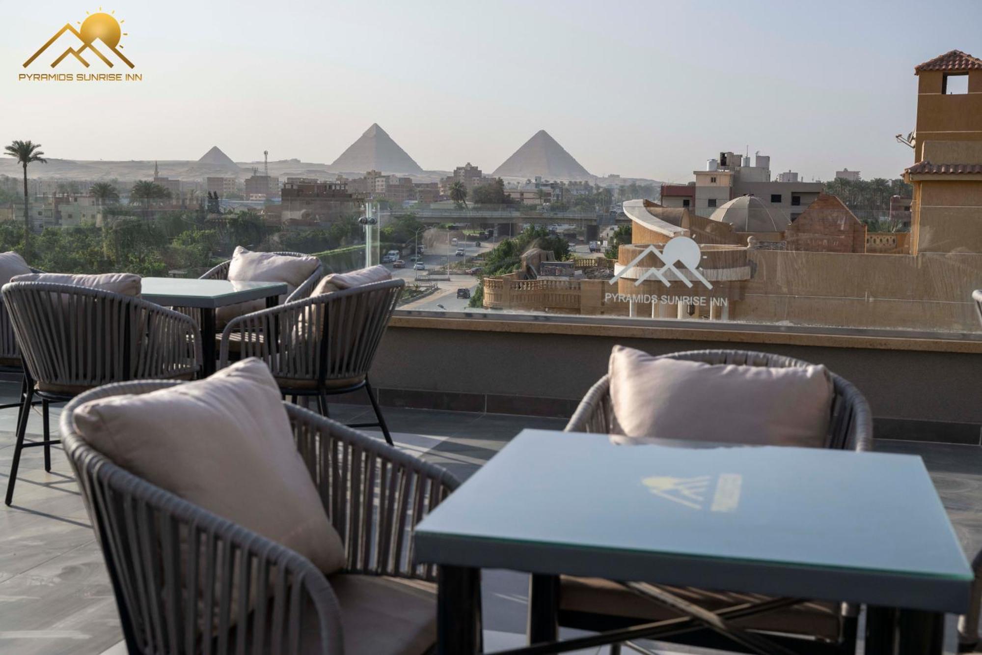 Pyramids Sunrise Inn Kairó Kültér fotó